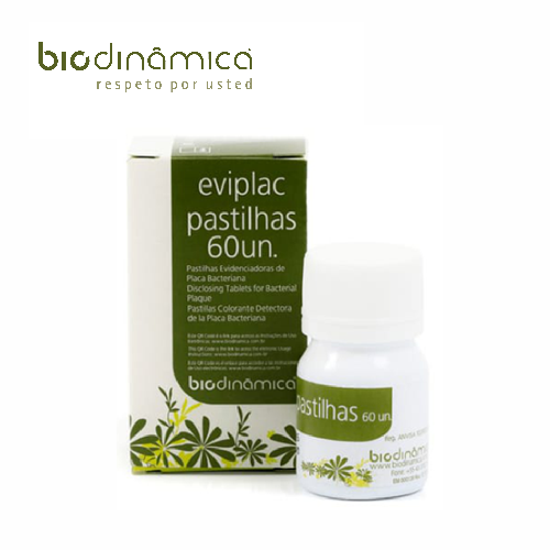 Eviplac – Revelador Placa Bacteriana – x 60 unidades – BIODINÁMICA