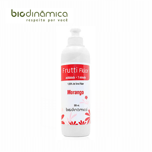 Flúor Gel Acidulado Fresa x 200 ml – BIODINÁMICA